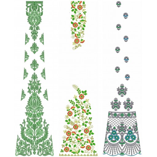50 Special Cording Lehenga Embroidery Designs | November 2020 Bulk Download