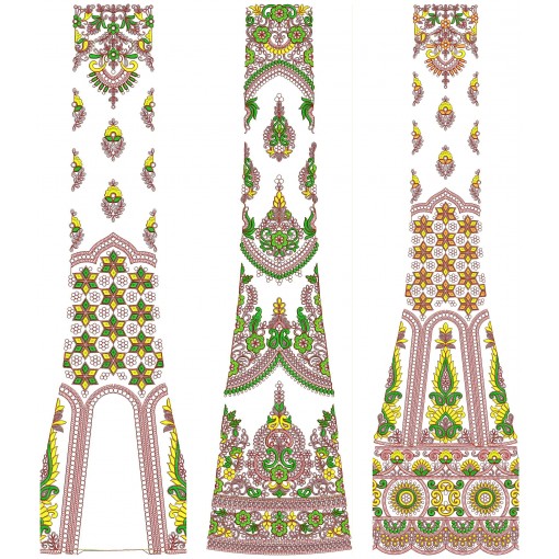 50 Special Cording Lehenga Embroidery Designs | November 2020 Bulk Download