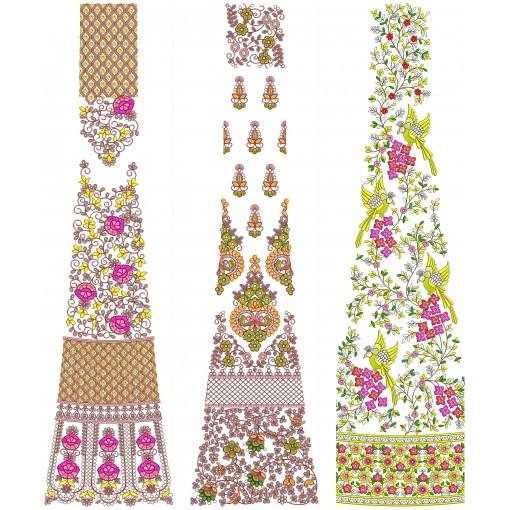 50 Special Cording Lehenga Embroidery Designs | November 2020 Bulk Download
