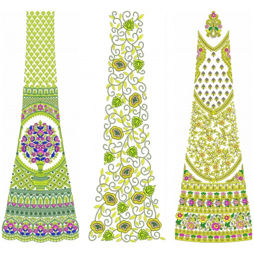 50 Special Cording Lehenga Embroidery Designs | November 2020 Bulk Download