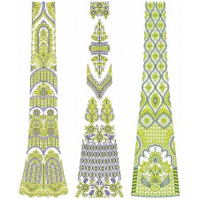 50 Special Cording Lehenga Embroidery Designs | November 2020 Bulk Download