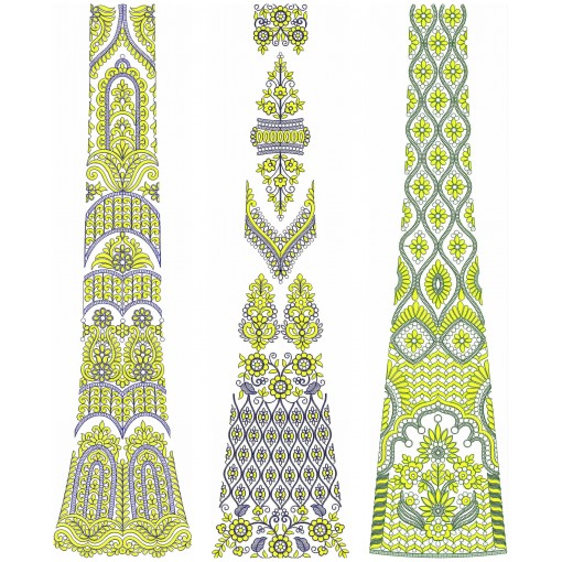 50 Special Cording Lehenga Embroidery Designs | November 2020 Bulk Download