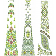 50 Special Cording Lehenga Embroidery Designs | November 2020 Bulk Download
