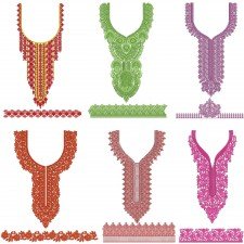 10 Neck Embroidery Designs 
