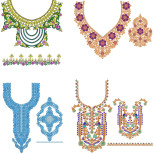 10 Neck Embroidery Designs