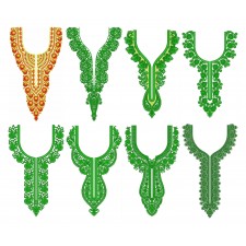 50 Neck Embroidery Designs | June 2020 Bulk Download