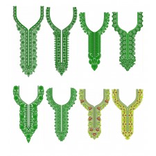 50 Neck Embroidery Designs | June 2020 Bulk Download