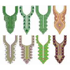 50 Neck Embroidery Designs | June 2020 Bulk Download