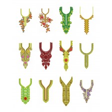 NeckE Embroidary Design Bulk Download | 50 Designs