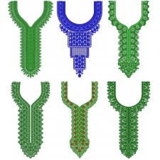 50 Neck Embroidery Designs l  Bulk Download