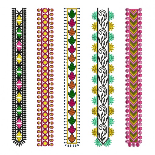Kurta Neck Embroidery Designs