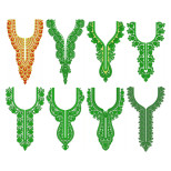 50 Neck Embroidery Designs | June 2020 Bulk Download