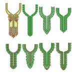 50 Neck Embroidery Designs | June 2020 Bulk Download