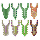 50 Neck Embroidery Designs | June 2020 Bulk Download