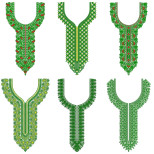 50 Neck Embroidery Designs l Bulk Download