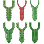 50 Neck Embroidery Designs l Bulk Download