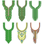 50 Neck Embroidery Designs l Bulk Download