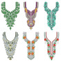 50 Neck Embroidery Designs | Bulk Download