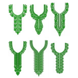 50 Neck Embroidery Designs | Bulk Download