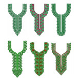 50 Neck Embroidery Designs | Bulk Download