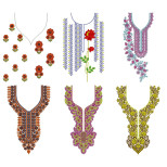 50 NECK EMBROIDERY DESIGNS |