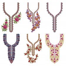 50 NECK EMBROIDERY DESIGNS |
