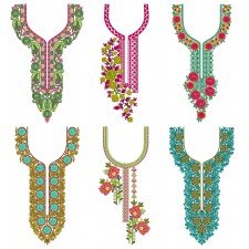 50 NECK EMBROIDERY DESIGNS |