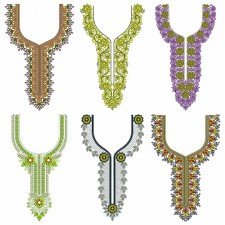 50 NECK EMBROIDERY DESIGNS |