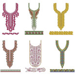 10 Neck Embroidery Designs |