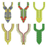 50 Neck Embroidery Designs | Bulk Download