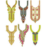 50 Neck Embroidery Designs | Bulk Download