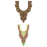50 Neck Embroidery Designs | Bulk Download