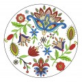 Round Embroidery