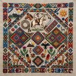 Argentine Folk Embroidery Designs
