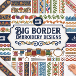 Big Border Bulk Embroidery Design