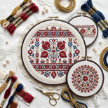 Bosnian Textile Art for Weddings