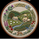 British Folk Art Embroidery Designs