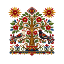 Bulgarian Folklore Embroidery Designs