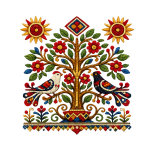 Bulgarian Folklore Embroidery Designs