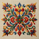 Croatian Folk Art Embroidery Designs