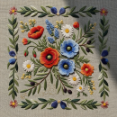 Cypriot Floral Embroidery Designs