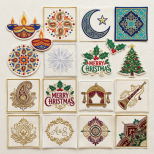 Festive & Celebration Embroidery Designs