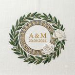 Greek Wedding Embroidery Designs