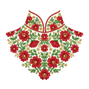 High Neck Embroidery Designs