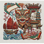 Hong Kong Cultural Heritage Embroidery Designs