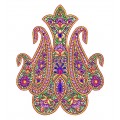 Pashmina Embroidery Designs