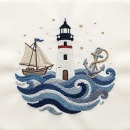 New England Coastal Embroidery Designs