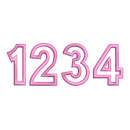Number Embroidery
