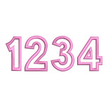 Number Embroidery