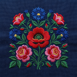 Polish Floral Embroidery Designs